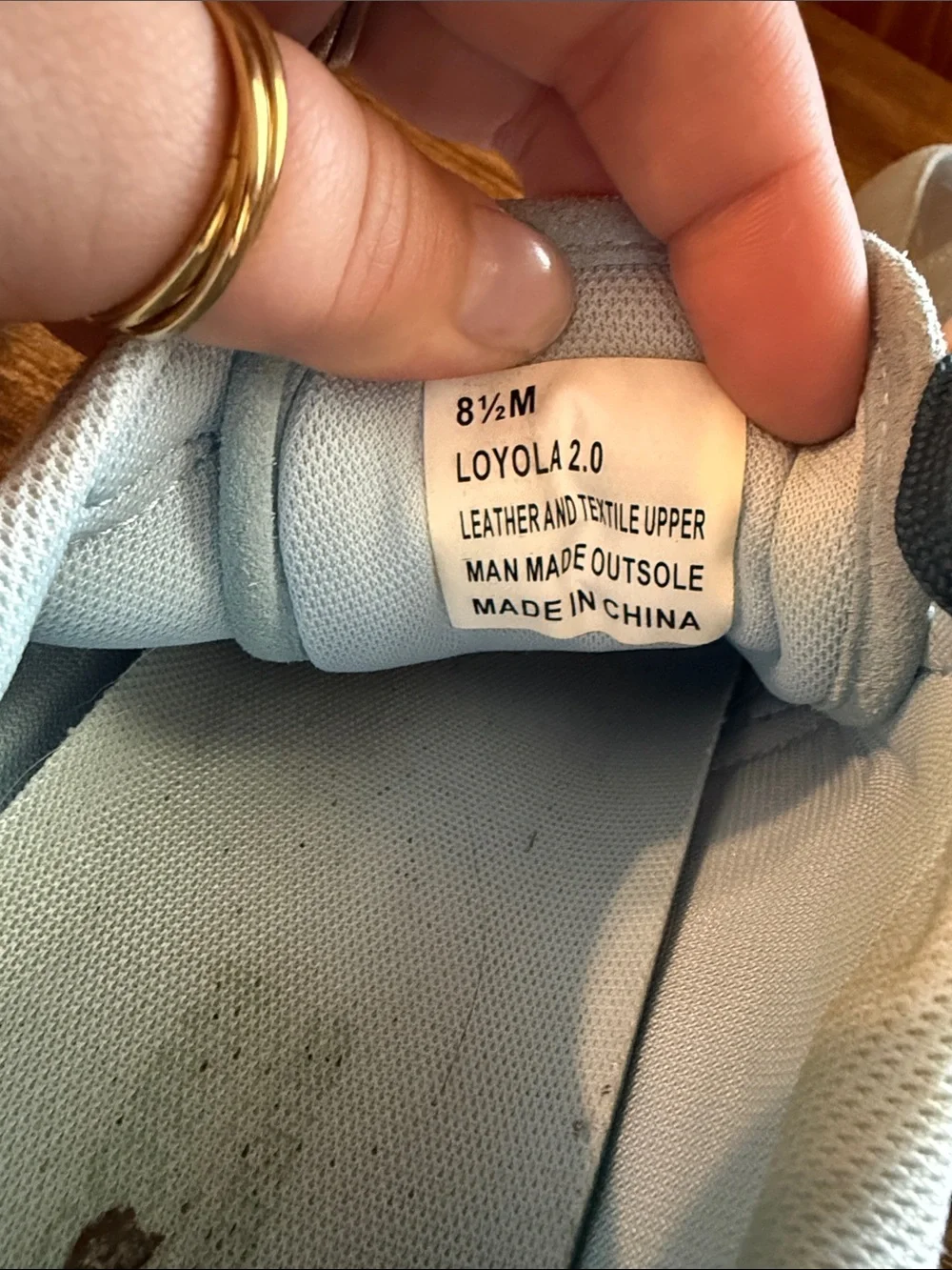 Tretorn Layola 2.0 Light Blue Retro Women’s Size 8.5 Striped Sneakers